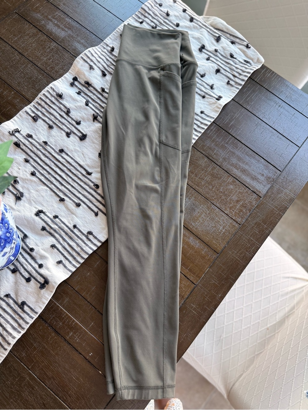 RBX Olive Green Performance Leggings